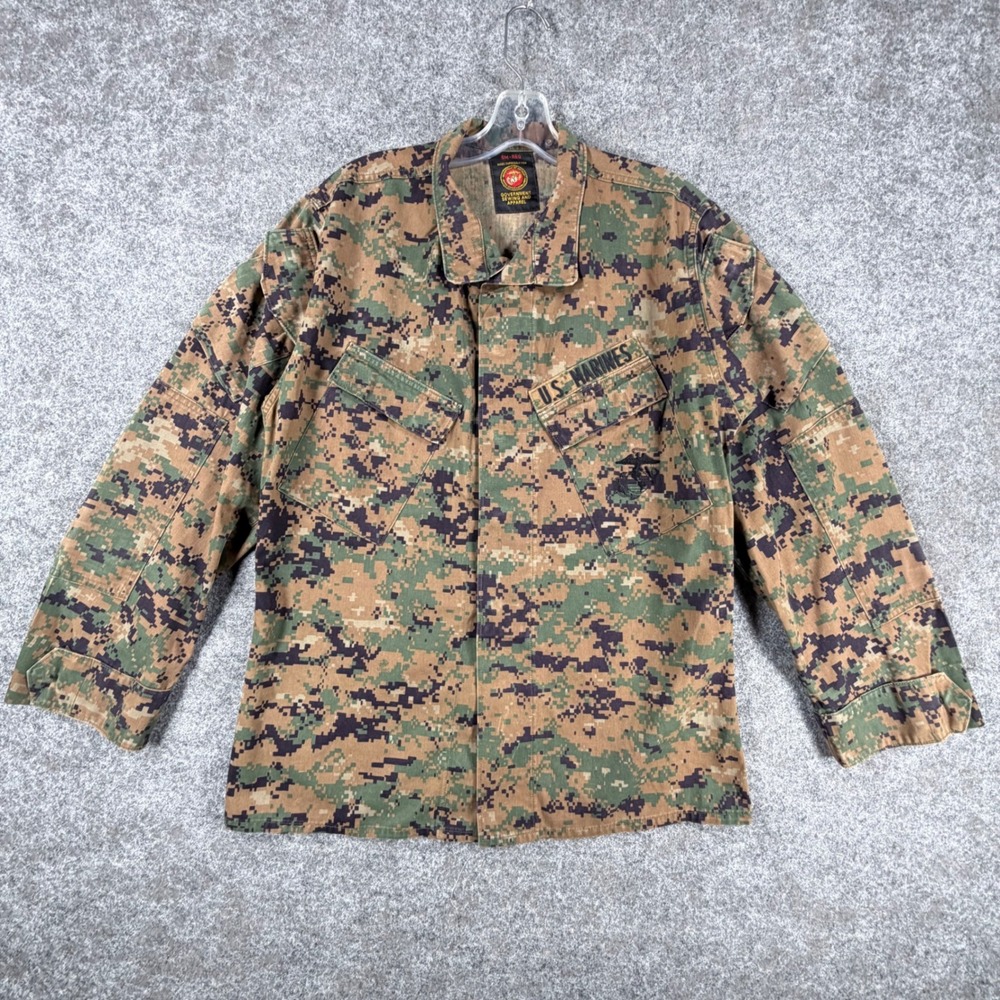 USMC MCCUU Woodland MARPAT Camo Digital Combat Uniform‎ Blouse Jacket Small Reg